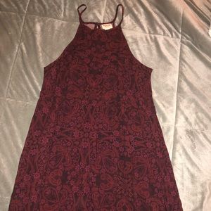 Paisley Summer Time Flowy Slip Dress